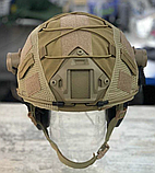 Кавер міч койот, фаст, чохол на шолом, mich 2000, FAST, койот, фото 4