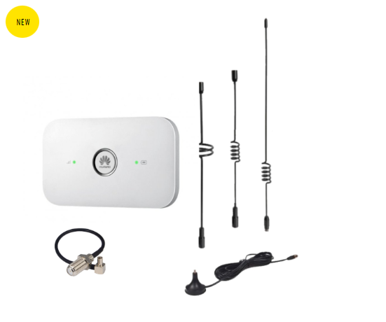 4G автомобільний WiFi комплект Huawei E5573s-856 + автомобільна антена 9 Дб з кабелем і перехідником