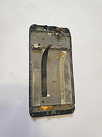 Дисплей із трісненим сенсором оригінал б.у. для xiaomi redmi 4x