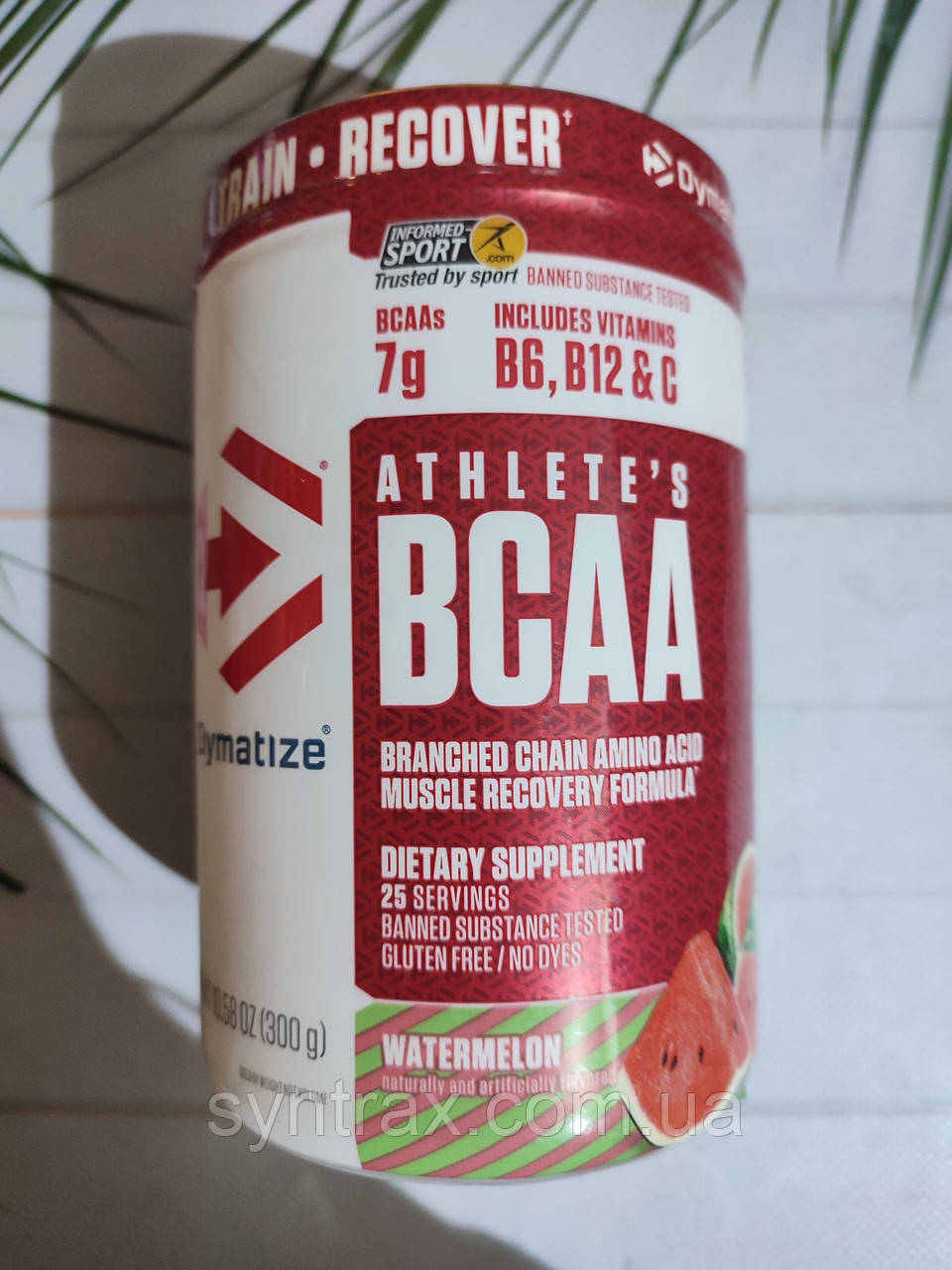 Dymatize Athlete's BCAA 300g, бцаа у порошку амінокислоти