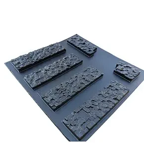 Пластиковая форма искусственного камня для 3d панелей "Кирпич пиксель" (форма для 3д панелей из абс пластика) - фото 4 - id-p1724368384