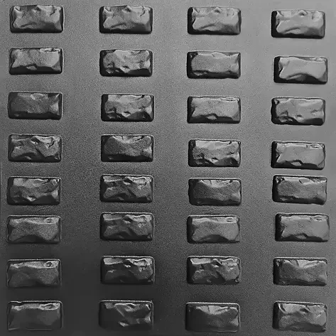 Пластиковая форма искусственного камня для 3d панелей "Мозаика" (форма для 3д панелей из абс пластика) - фото 1 - id-p1724370905