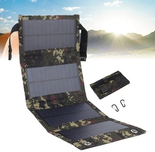 Солнечная панель для зарядки Солнечная зарядка Зарядка от солнца 20Вт Солнечная батарея - фото 7 - id-p1724376651