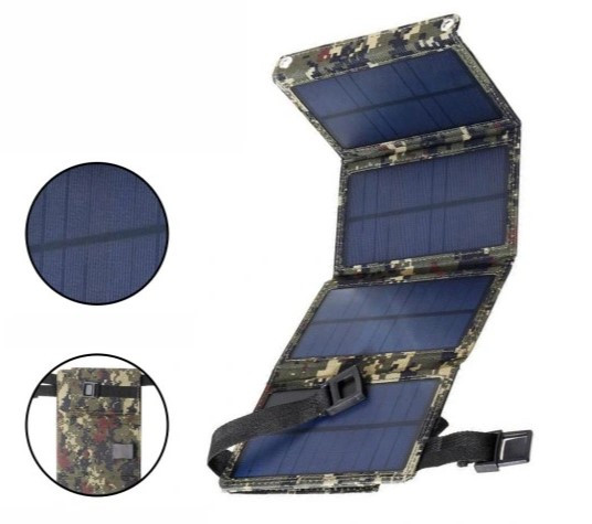 Солнечная панель для зарядки Солнечная зарядка Зарядка от солнца 20Вт Солнечная батарея - фото 10 - id-p1724376651
