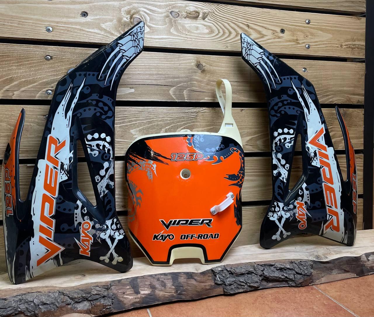 Купить Комплект пластика на бак питбайк Viper 125cc Pit Bike, цена 680 ...