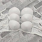 Бюстгальтер жіночий білий р.70В (мод.207) ТРІО 30037134, фото 2