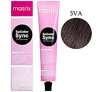 Крем-краска безамиачная для волос Matrix SoColor Sync 5VA, 90мл
