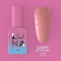 Жидкий гель LunaMoon Light Acrygel №6,13мл