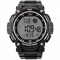 Часы мужские Q&Q M119J001Y тактические водонепроницаемые