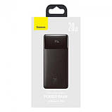 Зовнішній акумулятор Power bank Baseus Bipow 20000mAh 20W, фото 3