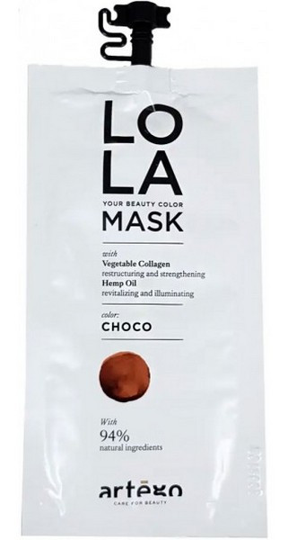Тонуюча маска Artego Lola Your Beauty Color Mask Choco, 20 мл