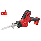 Акумуляторна шабельна пилка 3000 дв/хв (без акумуляторів) HACKZALL M18 C18 HZ-0 Milwaukee 4933416785, фото 3