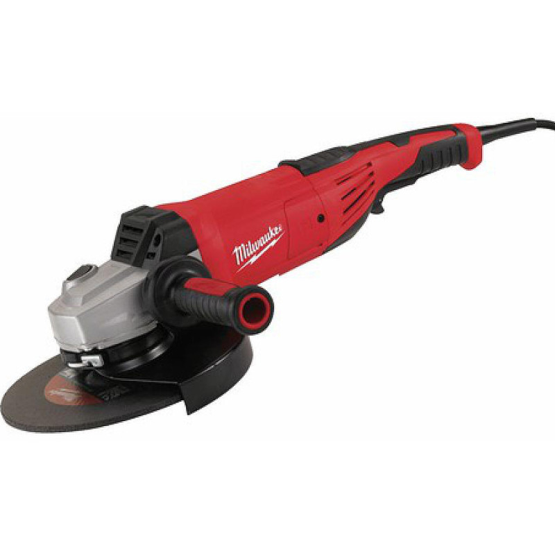 Кутошліфувальна машина з плавним пуском 230 мм (6600 об/хв) AGV 22-230 E Milwaukee 4933431850, фото 1