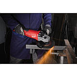 Кутошліфувальна машина з плавним пуском 230 мм (6600 об/хв) AGV 22-230 E Milwaukee 4933431850, фото 5