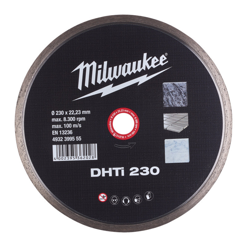 Алмазний диск 230 мм DHTi 230 (1 шт.) Milwaukee 4932399555, фото 1