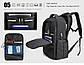 Класичний дорожній рюкзак для ноутбука до 15,6" Arctic Hunter B00120С, вологозахищений, з USB-портом, 25 л, фото 8