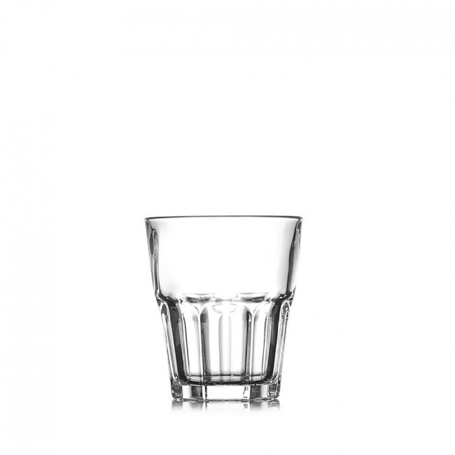 Склянка скляна олд-фешен низька з гранями Arcoroc Граніт 250 мл J2614(J2612)