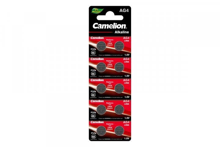 Батарейка таблетка Camelion V377/LR6 (AG 4-BP10 (1 шт))