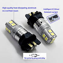 Світлодіодна лампа LED PW24W/3.5 Вт 2835 10SMD DC12-24V білий, фото 4