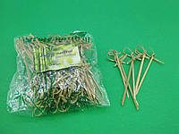 Палочки бамбуковые с узелком 9см,100 шт (1 пачка)