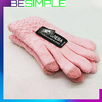 Детские сенсорные перчатки Touchs Gloves / Зимние перчатки для детей на 6-9 лет / Теплые детские перчатки
