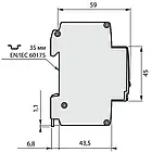 Контактор ESB24-22 , 25А, 4Р, 2НO+2НЗ, 230V АC/DC, фото 3