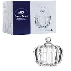 Цукорниця з кришкою Helios "Туліп" 127 мм (5125)