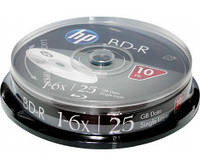 BD-R (Blu-Ray) HP 25Gb 6х Cake 10