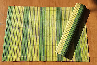 Бамбукова серветка в кафе і для дому, 30см *45см, колір натурального дерева, фото 2