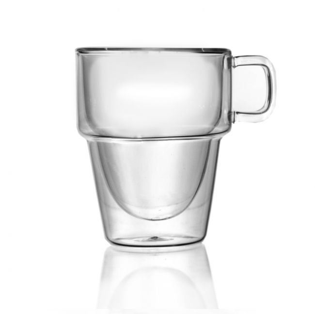 Чашка "Палермо" 350 мл з подвійними стінками Helios 6762, фото 1