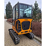 Екскаватор Berger Kraus BK2800ASR з кабіною, регульовані гусениці (двигун YANMAR), фото 5