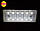 Ліхтар габаритний білий 12LED (12-24v), фото 2