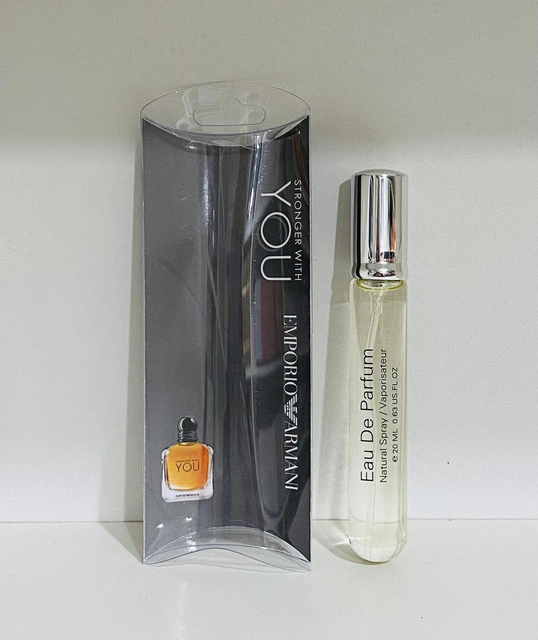 Мініпарфуми в ручці 20 мл Emporio Armani Stronger With You чоловічої, фото 1