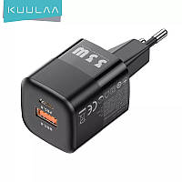 Зарядний пристрій Kuulaa GaN 33W RY-U33 Black