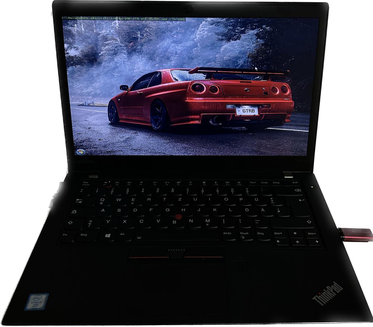 Ноутбук Lenovo ThinkPad T470s 14” Full HD/IPS/i5-6300U/8GB DDR4/SSD 256GB/Intel HD Graphics 520/WebCam