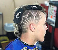 Затискач-фіксатор для волосся Tru Barber чорний, 2 шт (403322-BLK), фото 5