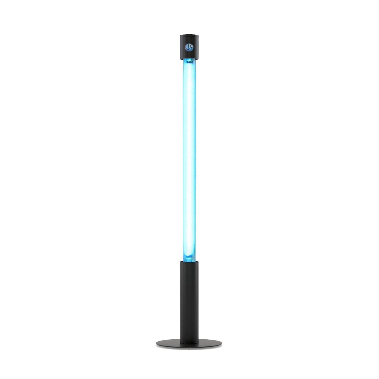 Бактерицидний опромінювач з круговим опроміненням BactoSfera 360° 25 Eco +100% Black (безозоновий, що не б'ється)