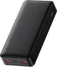 Зовнішній акумулятор (павербанк) Baseus Bipow Digital Display 20W 20000 mAh Black (PPDML-M01), фото 3