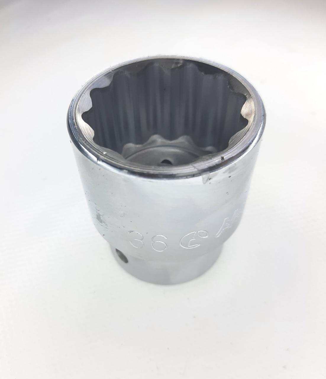 Головка торцева 3/4" DR 12-гр. 36 мм HANS (6402M36)