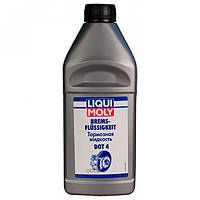 Тормозна рідина Liqui Moly DOT 4 1л. Синтетична гальмівна рідина що містить інгібітори для гальм