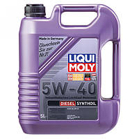 Синтетична моторна олія Liqui Moly Diesel Synthoil SAE 5W-40 VW 502 00,505.00 MB 229.3 (5л) 1341