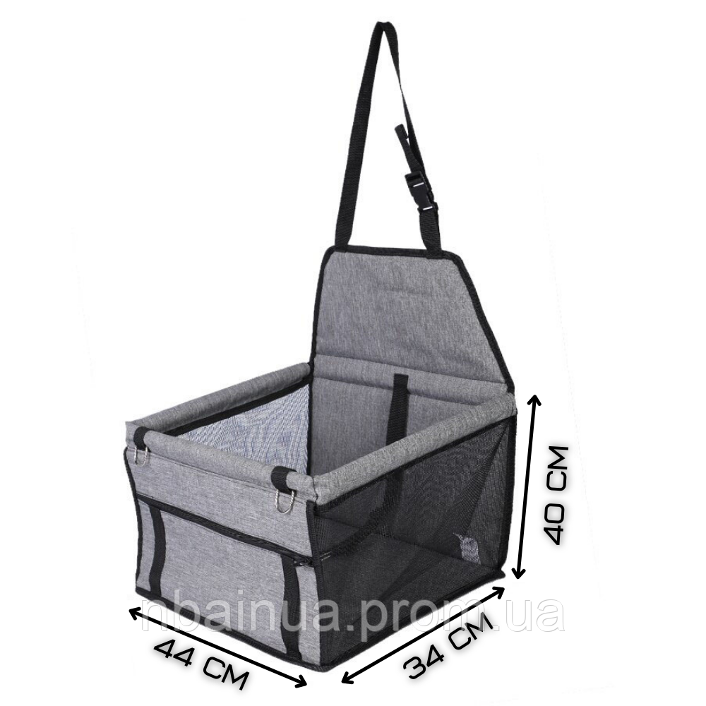 Сумка Переноска в Авто для Собак Сидіння Автокрісло Складана в Машину ...