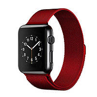 Ремінець Milanese Loop Design для Apple watch 38mm/40mm/41mm Красный