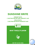 Sunshine Brite Toothpaste Зубна паста «Саншайн Брайт» з лікарськими рослинами/смак м'яти, без фтору, фото 4