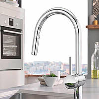 Смеситель для кухни с выдвижным изливом Grohe Minta 32321002