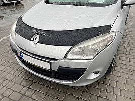 Дефлектор капоту, мухобойка Renault Megane III з 2008 р. в. VIP