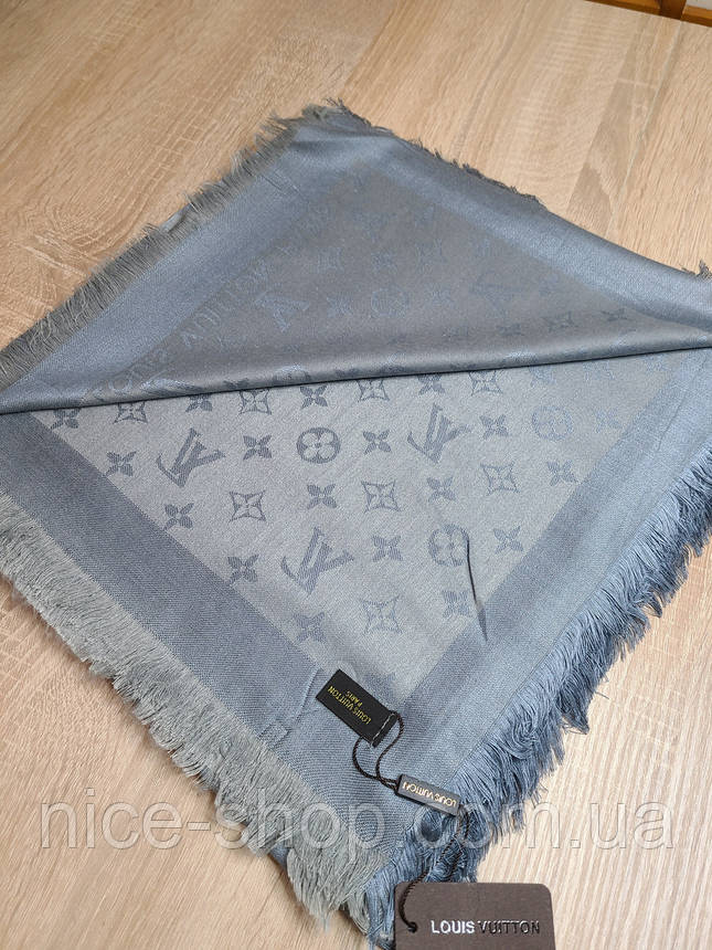 Хустка Louis Vuitton графіт, фото 3