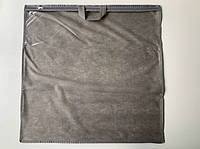 Упаковка для подушки, домашнего текстиля (60х60 см, ПВХ 90, серая, 10 шт/упаковка)