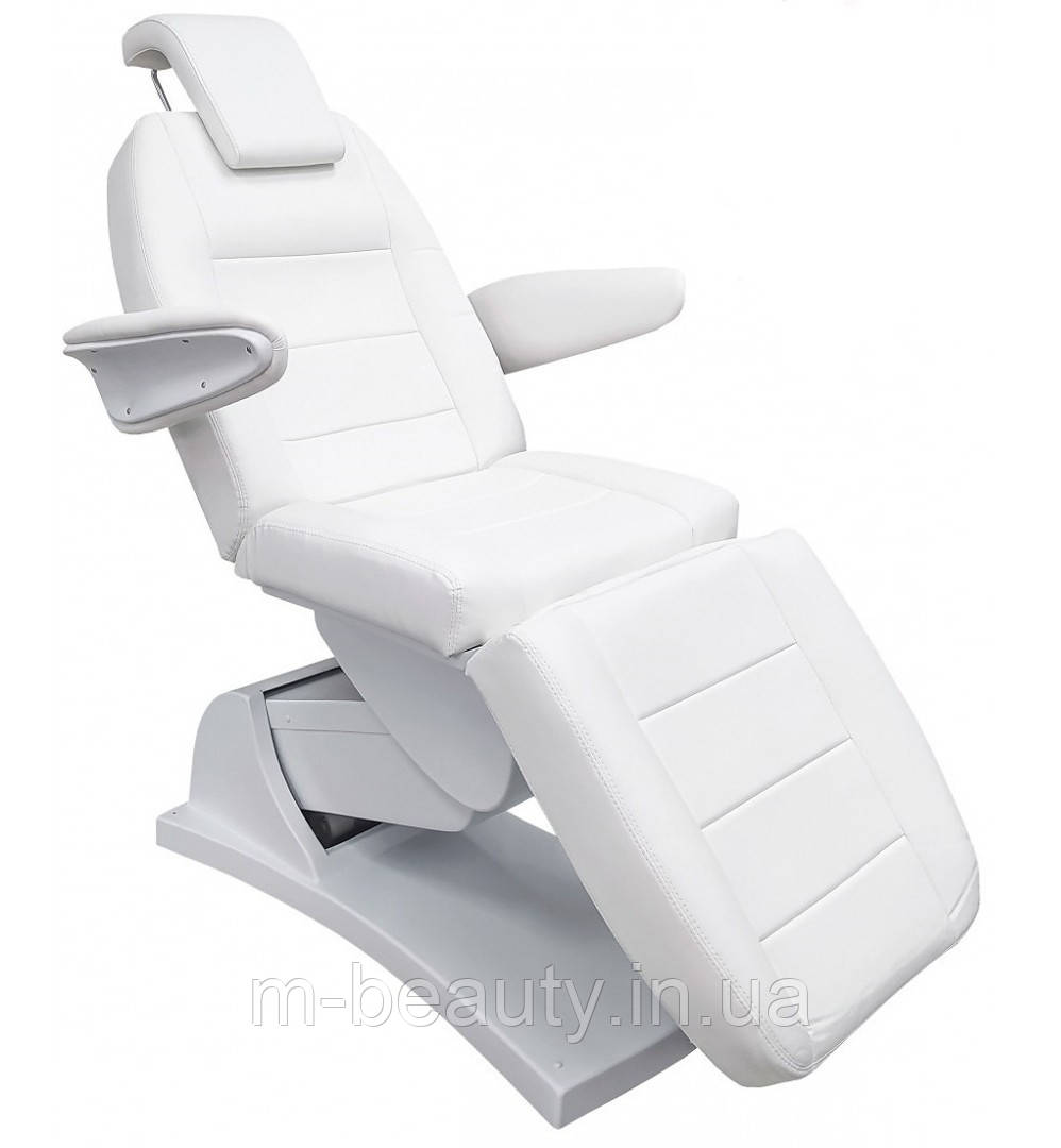 Кушетка косметологічна електрична WHITE 4 мотора BS-228 Крісло-кушетка ...