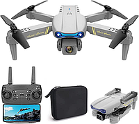 Квадрокоптер з камерою E99 Pro Gravity Max Grey дрон з 4K HD WiFi FPV до 20 хв. польоту